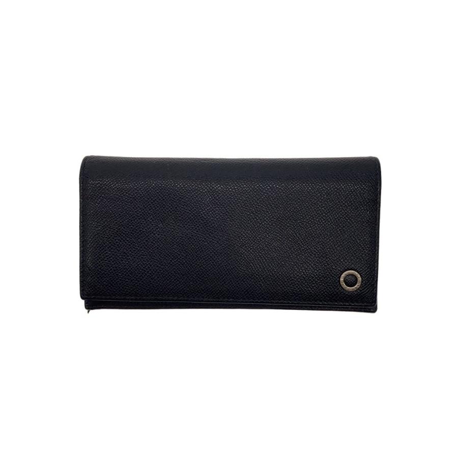 BVLGARI◇長財布/PVC/BLK/無地/メンズ : セカンドストリートYahoo!店
