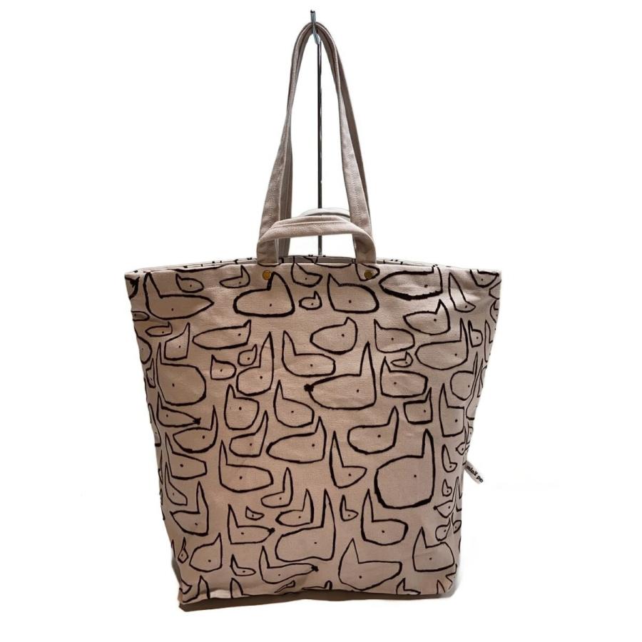 mina perhonen◇Chit-Chat/トートバッグ/キャンバス/PNK/総柄