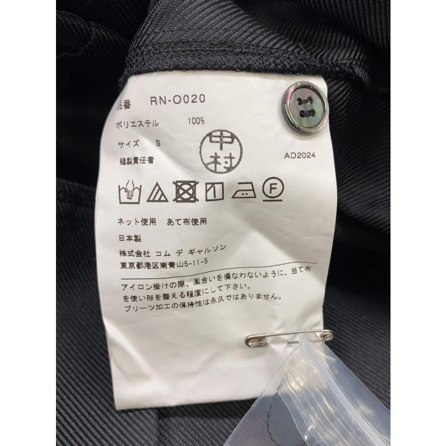 COMME des GARCONS GARCONS◇長袖ワンピース/S/ポリエステル/ブラック