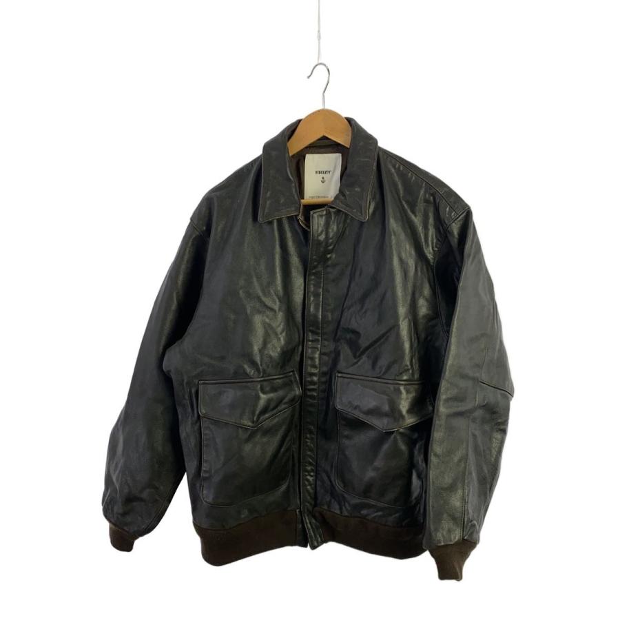 fidelity aging goat leather a2 レザージャケット FIDELITY（フィデリティ）の「AGING GOAT LEATHER A-2 JACKET / ゴート