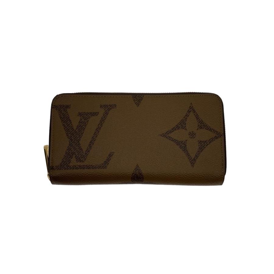 LOUIS VUITTON◇ジッピー・ウォレット_モノグラム・ジャイアント