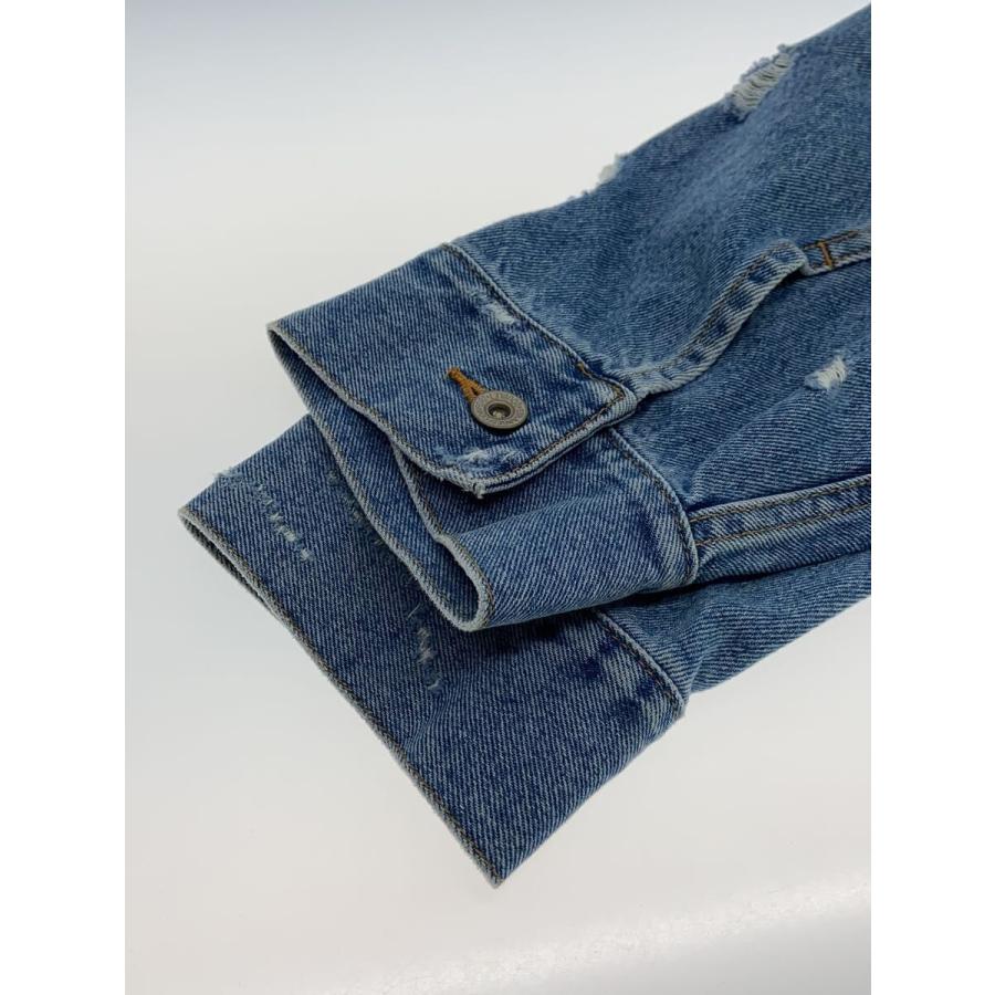 doublet◇23ss/DESTROYED DENIM JACKET/Gジャン/L/デニム/IDG 
