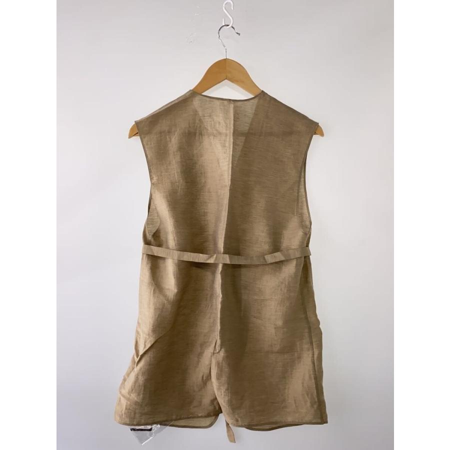 Plage◇26SS/Sheer ジレ/FREE/リネン/BEG/26-010-922-2030-2-0/? NULL