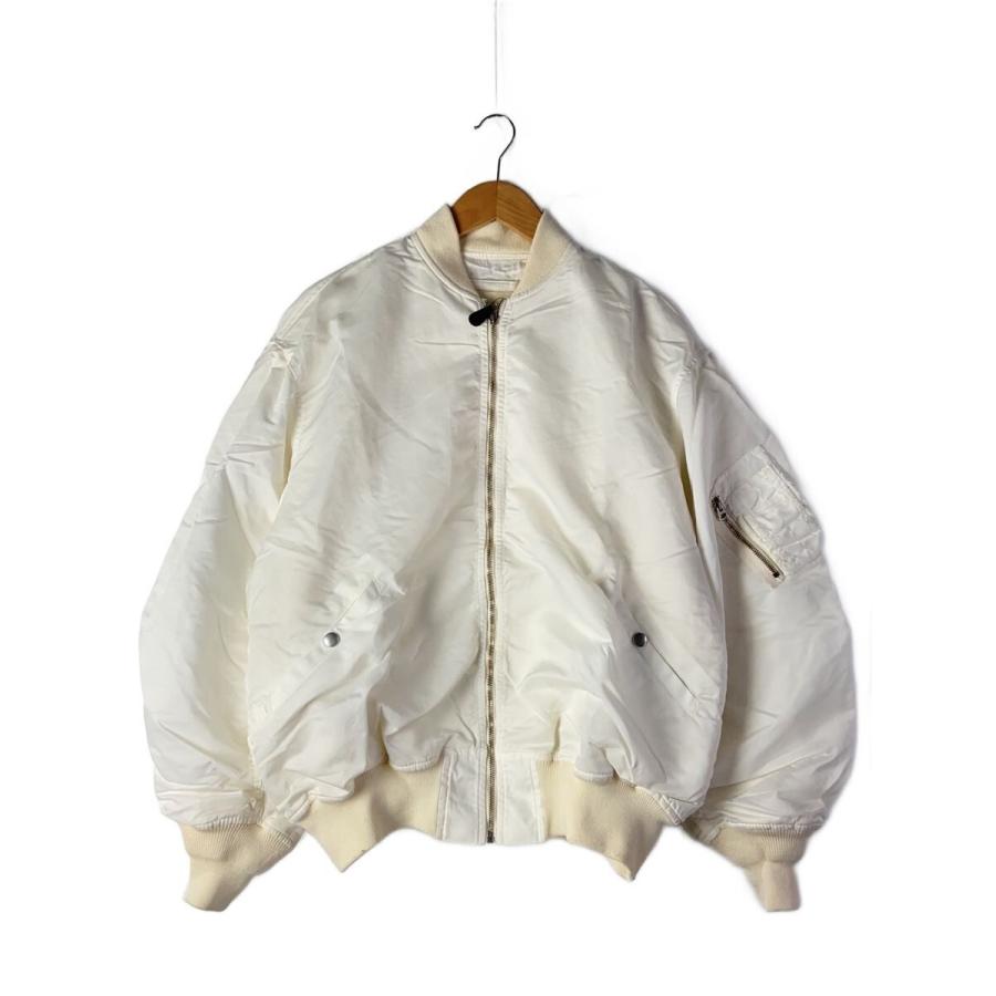 INNAT HAND DYED BOMBER JACKET/3/ナイロン/WHT/INNAT02-J02// : セカンドストリートYahoo ...