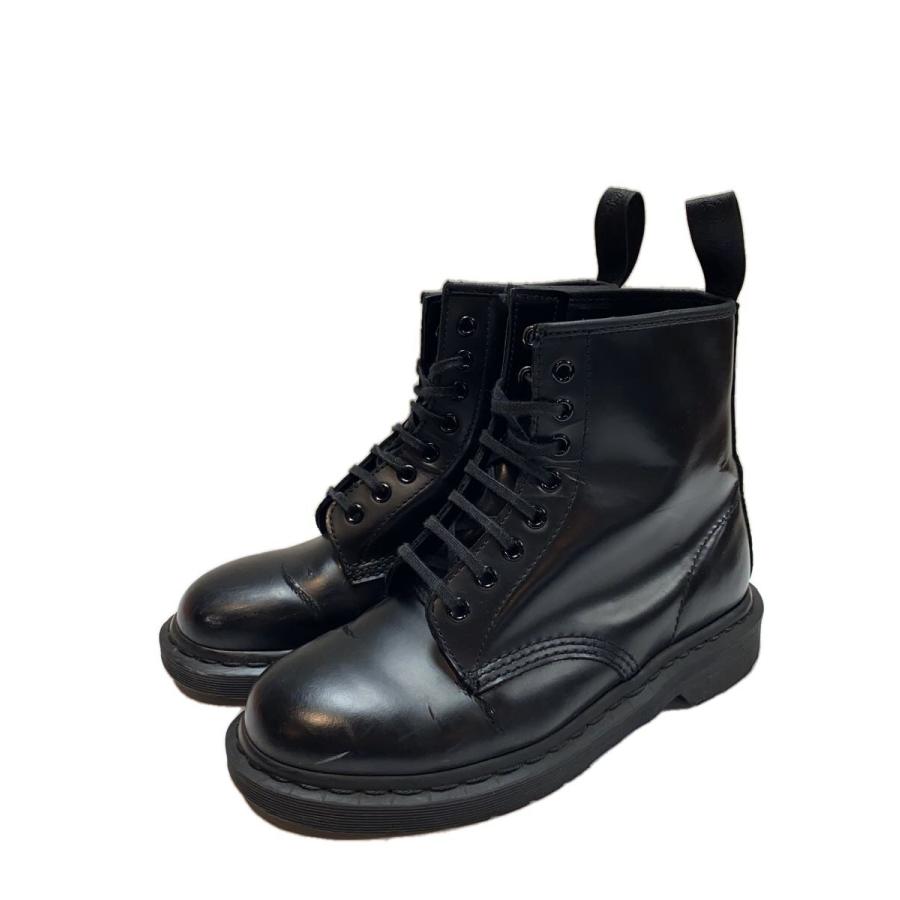 【Dr.Martens】ドクターマーチン 8ホールブーツ　UK6 Dr.Martens◇8ホール/ブーツ/UK6/BLK/レザー/※履きジワ有/踵すり減り有