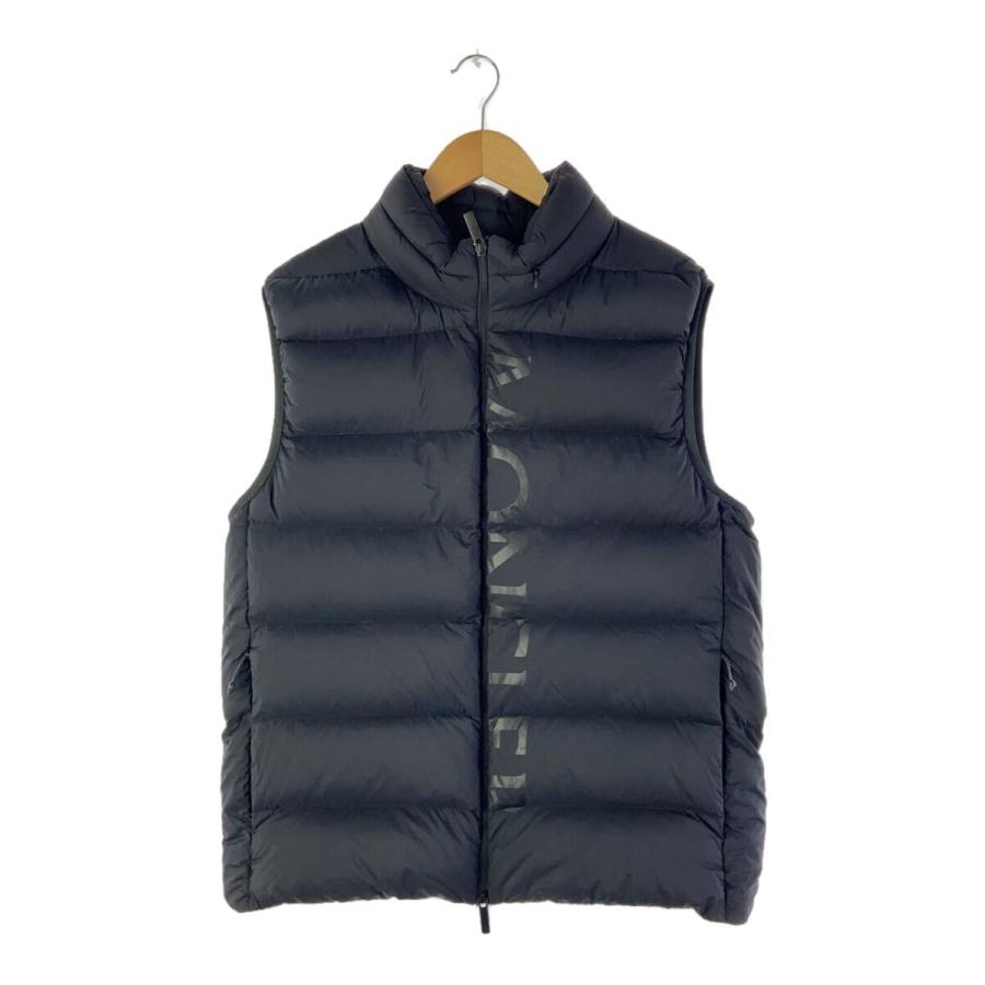 MONCLER◇ダウンベスト/5/ナイロン/BLK/H20911A00110 : セカンド