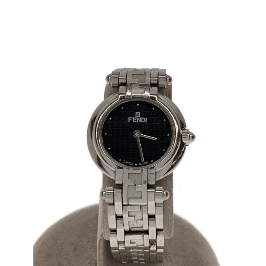 FENDI◇腕時計/アナログ/BLK/SLV/750L : セカンドストリートYahoo!店