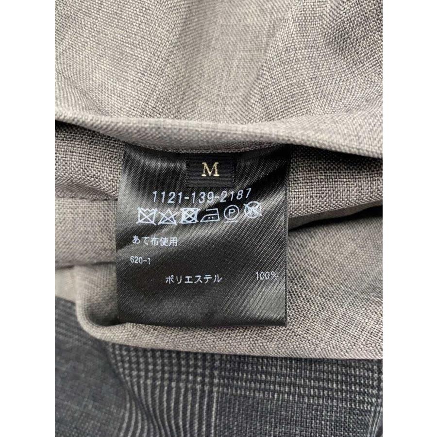 UNITED ARROWS◆セットアップ/M/ポリエステル/GRY/グレンCK/1121-139-2187 1121-139-2188_3