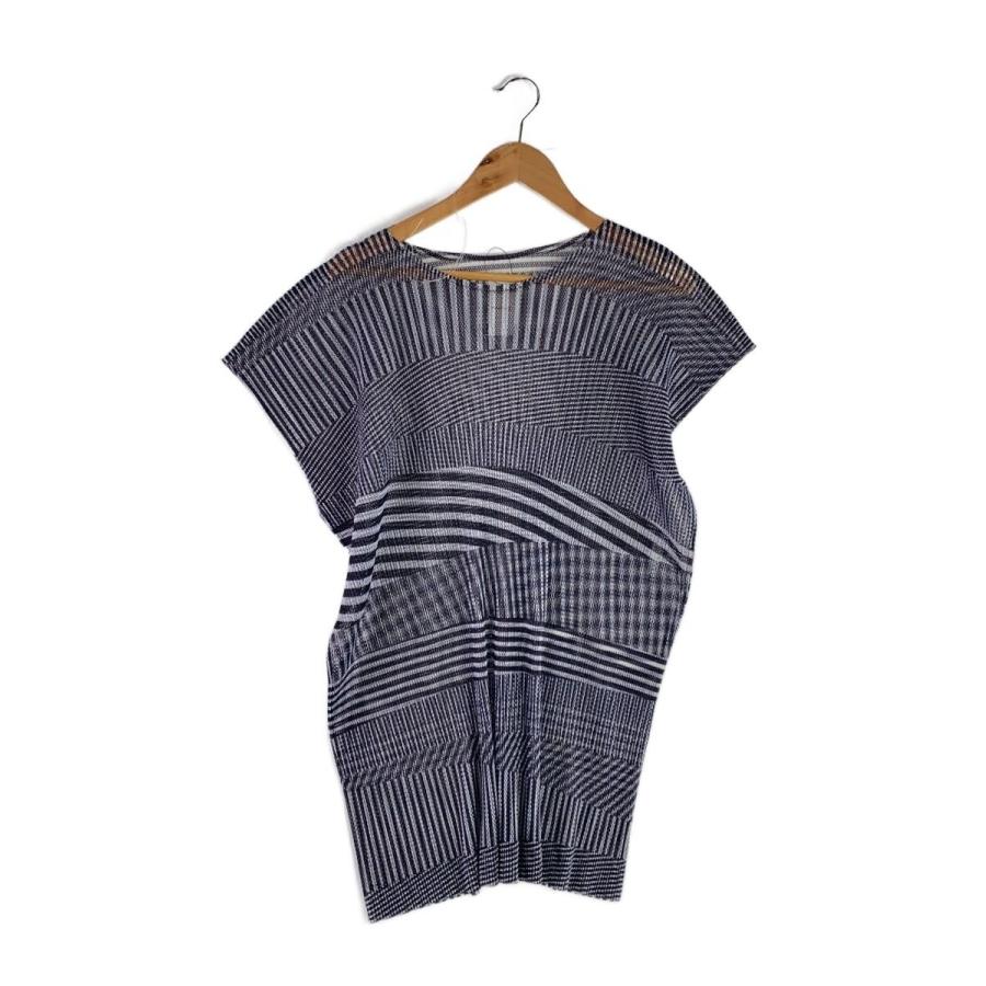 PLEATS PLEASE ISSEY MIYAKE◇ワンピース/3/ポリエステル/BLK/ml-65