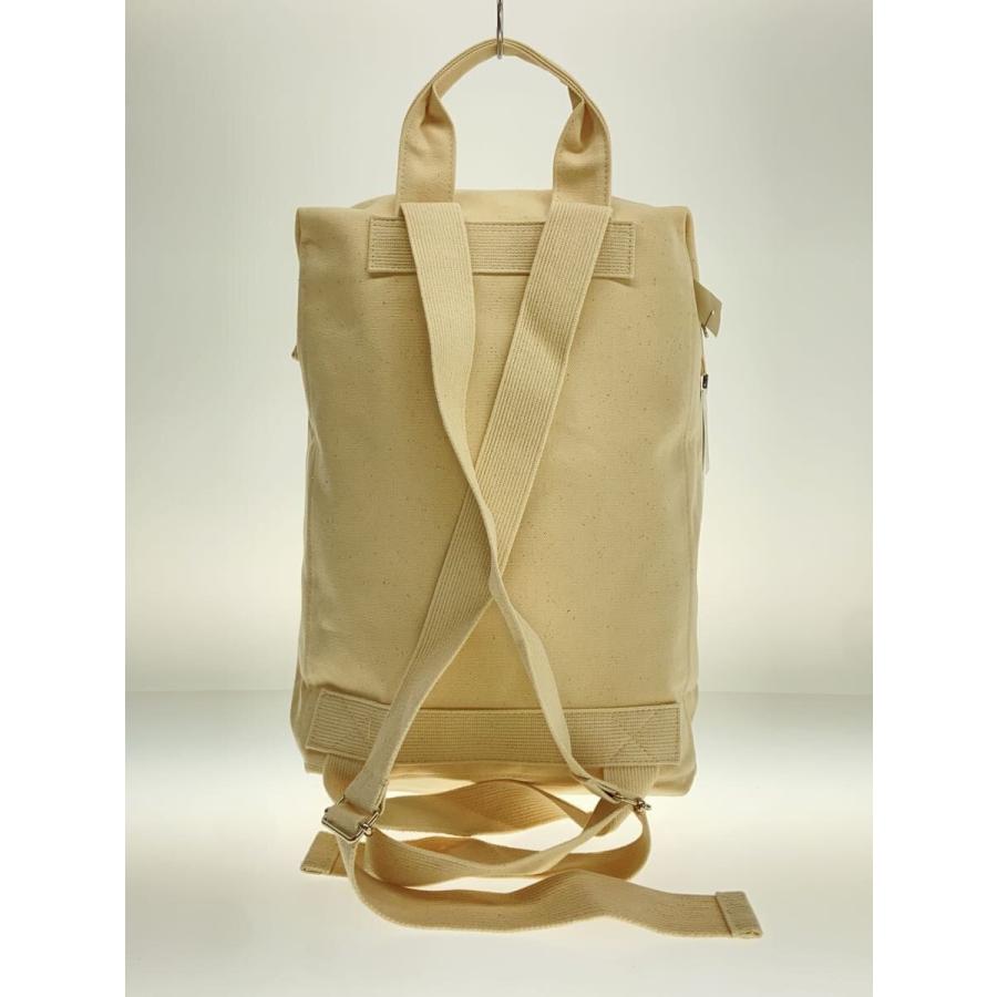 marimekko◇リュック/キャンバス/BEG/MONO BACKPACK SOLID : セカンド