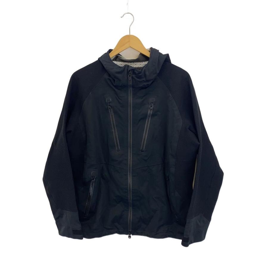 WHITE MOUNTAINEERING◇マウンテンパーカ/2/ナイロン/BLK/無地