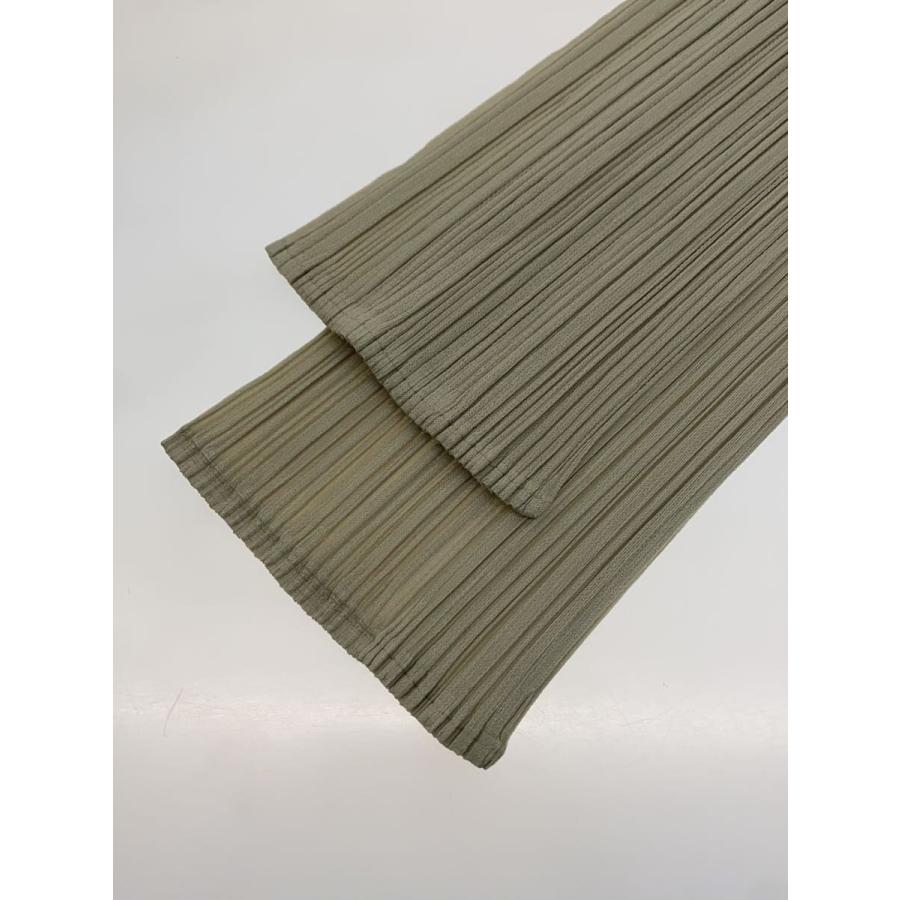 PLEATS PLEASE ISSEY MIYAKE◇カーディガン(薄手)/4/ポリエステル/GRN