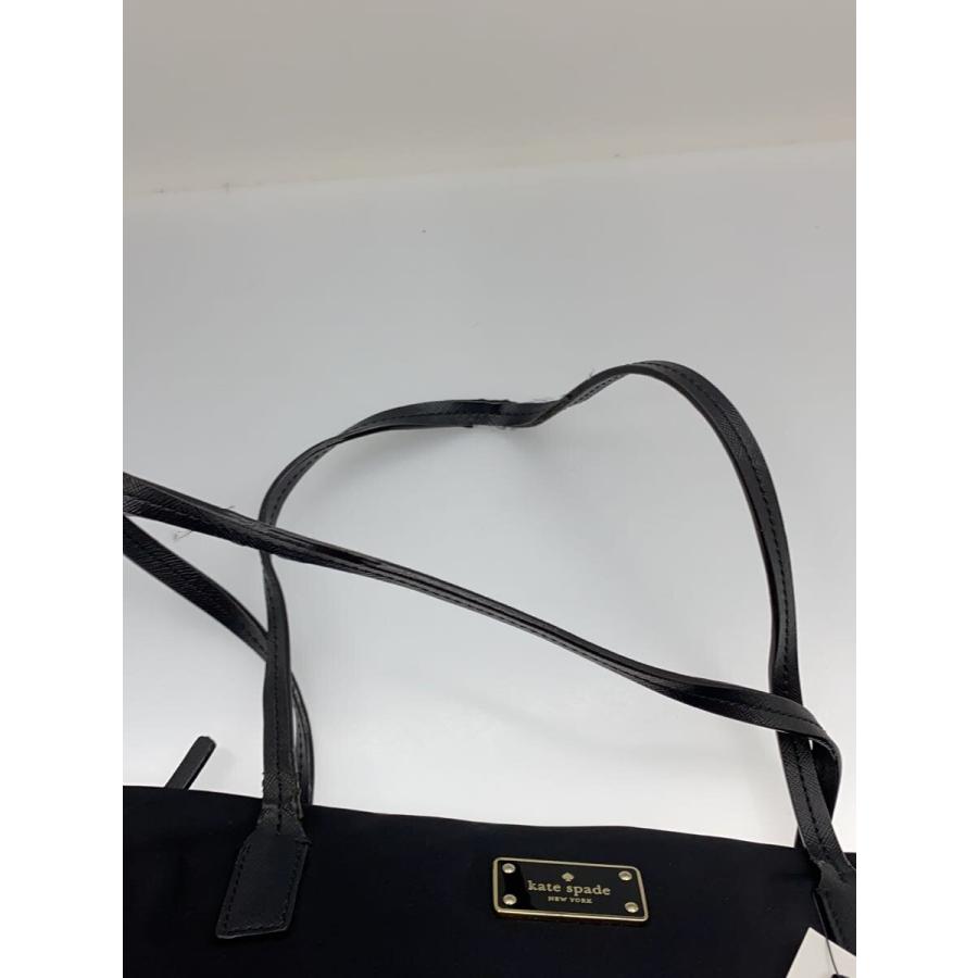 kate spade new york◇トートバッグ/ナイロン/BLK/無地/WKRU3526