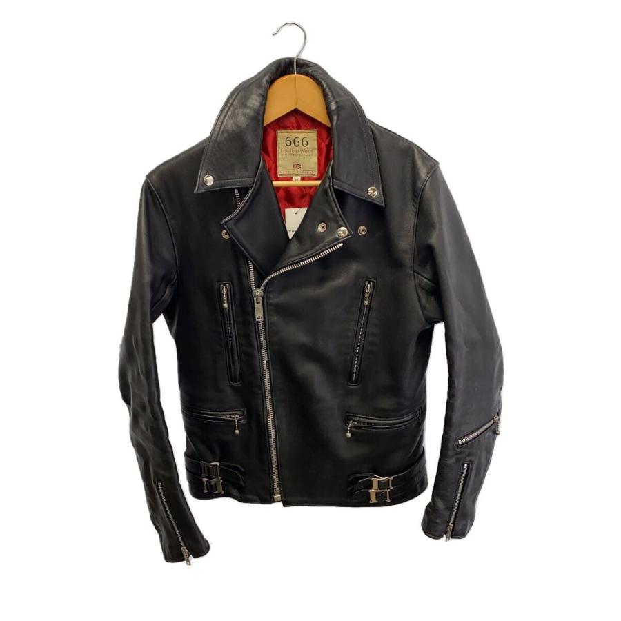 666LeatherWear/ダブルライダースジャケット/36 最終値下げ 666LeatherWear/ダブルライダースジャケット/36 最終値下げ