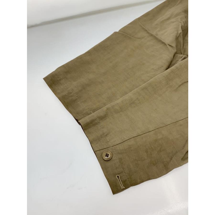 ULTERIOR◇25SS/WASHED CHAMBRAY TWILL SHORT FATIGUE JKT/5/コットン
