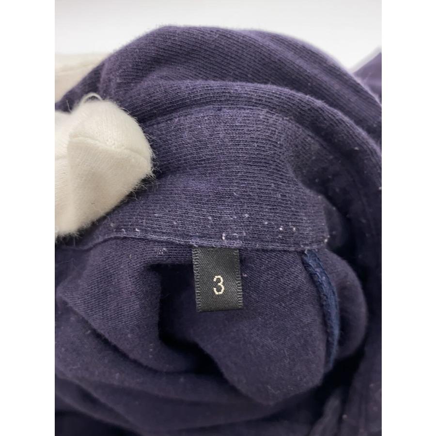 COMOLI◇ジャージコモリシャツ/3/コットン/ネイビー/Z01-05015/? NULL