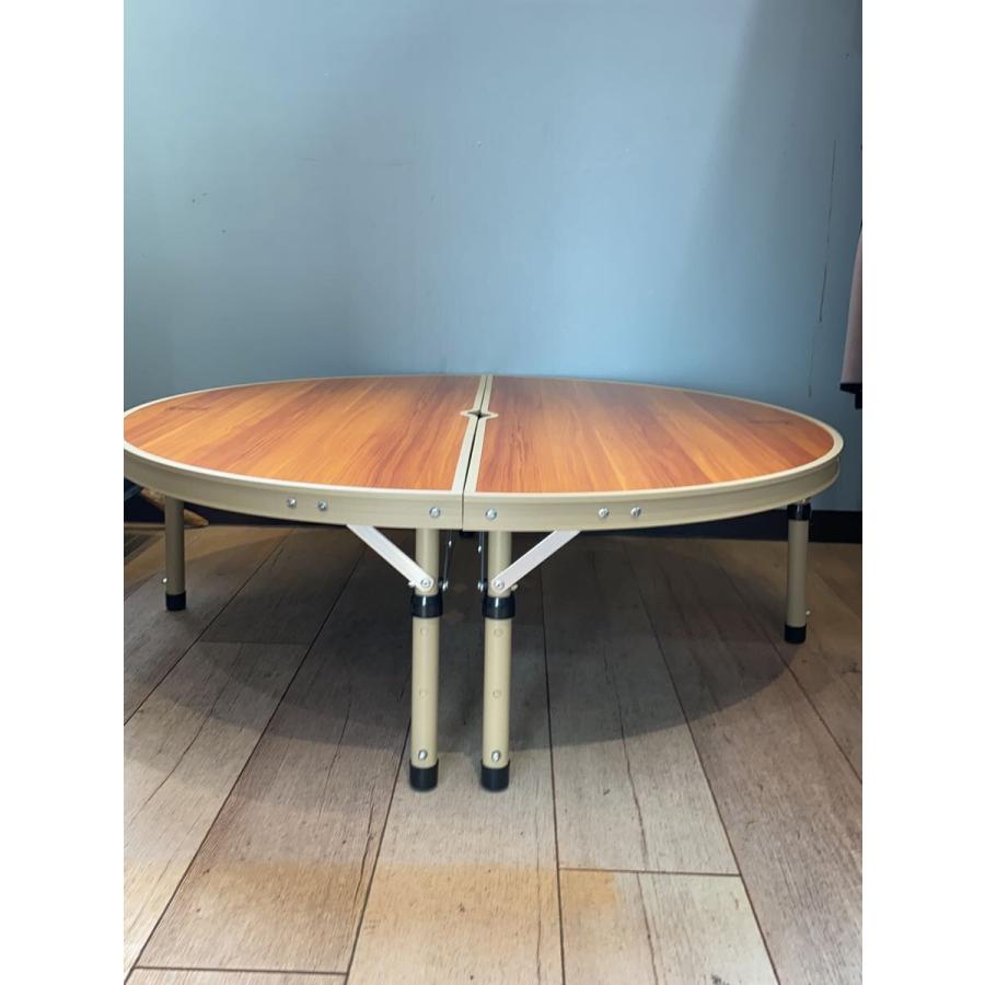 DOD◇テーブル ワンポールテントテーブル TB6-487 [ブラウン