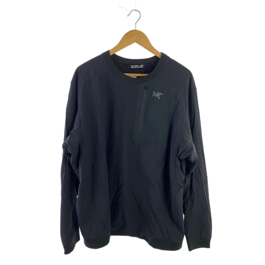 ARC'TERYX◇PROTON CREW M/トップス/XL/ナイロン/BLK : セカンド