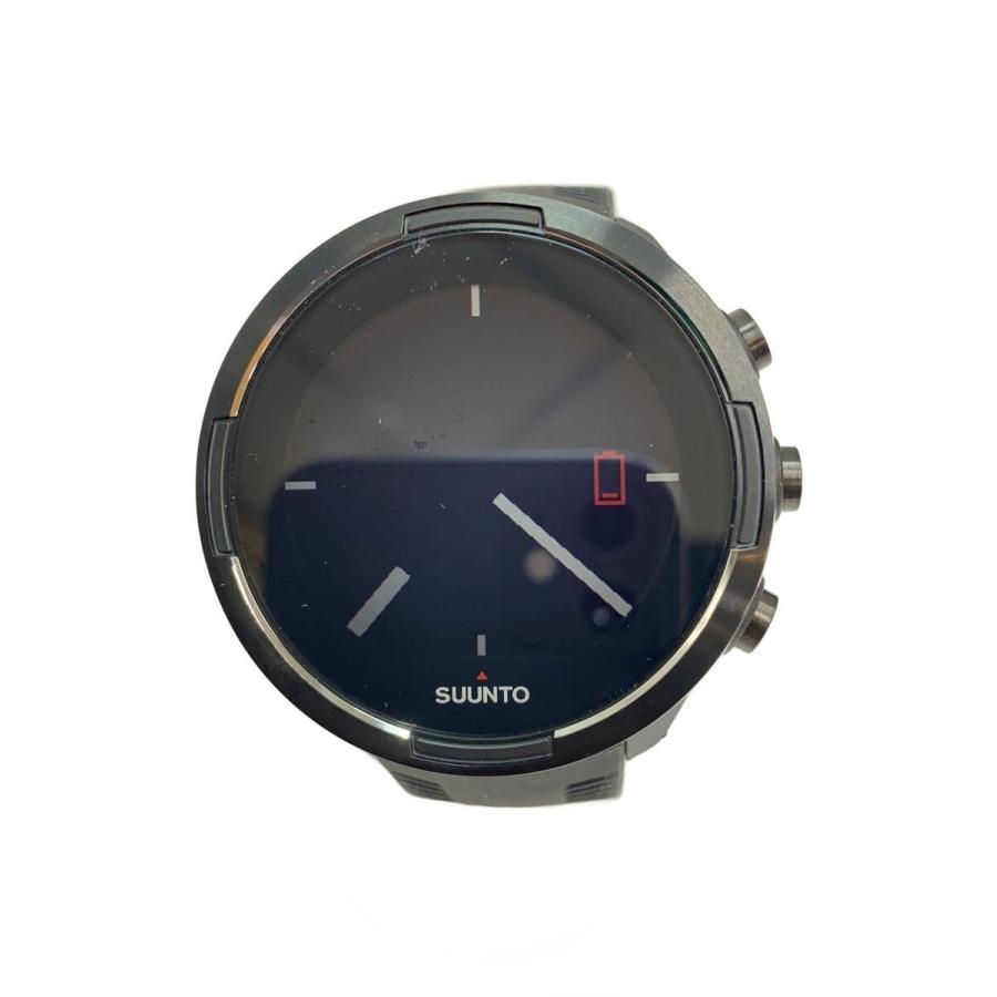SUUNTO◇SUUNTO 9 BARO titanium/スマートウォッチ/デジタル/ラバー 