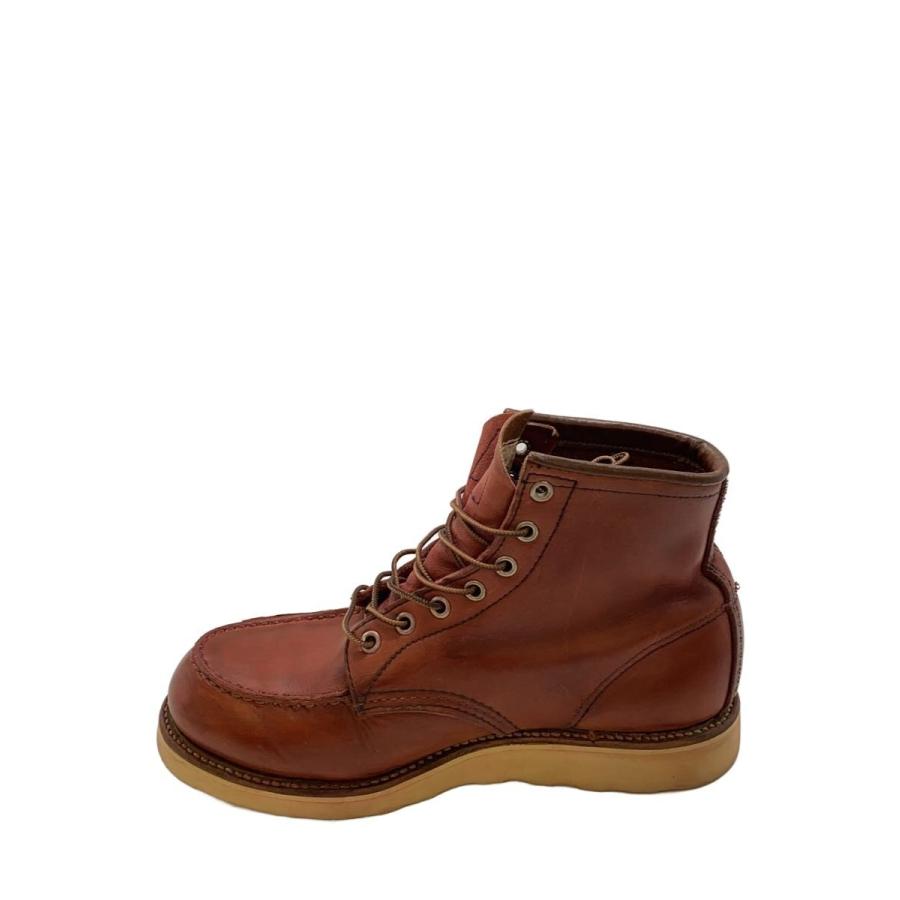 レッドウィング REDWING 8175 表四角犬タグ　8ハーフ RED WING◇白四角犬タグ/レースアップブーツ/US7.5/BRW/8875