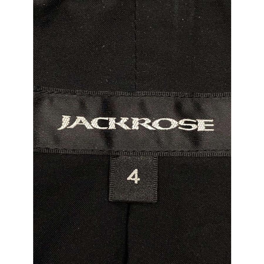 JACK ROSE◆ジャックローズ ダブルライダース/サイズ4/羊革/BLK/ JACK ROSE◇ダブルライダースジャケット/4/羊革/BLK/274702J