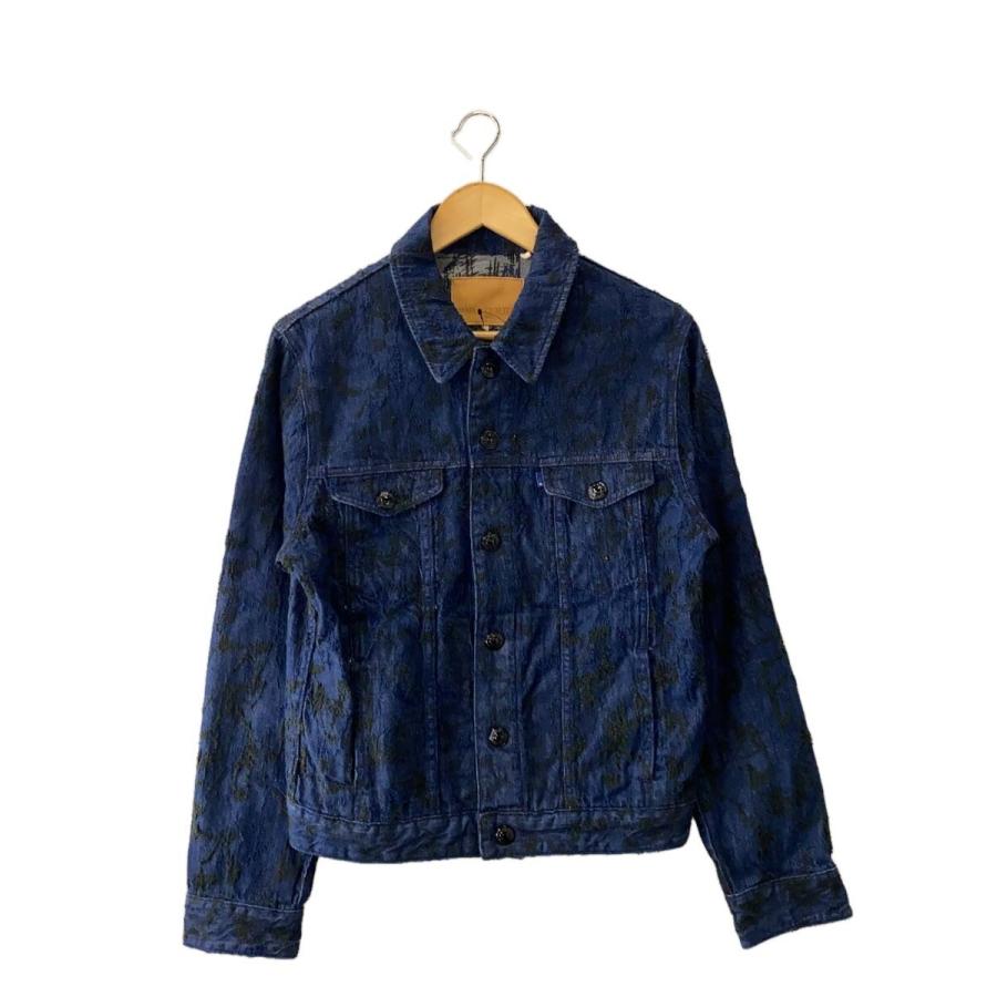 LEVI'S MADE&CRAFTED◇Gジャン/1/コットン/BLU/総柄/pc9-17140-0005