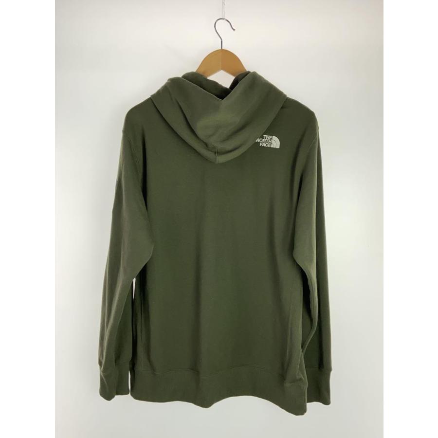 THE NORTH FACE◆SQUARE LOGO HOODIE_スクエアロゴフーディー/L/ポリエステル/KHK/無地｜ssol-shopping｜02