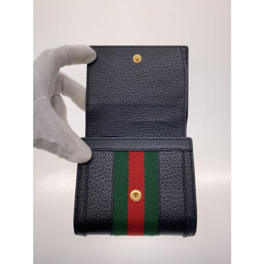 GUCCI◇GUCCI/グッチ/2つ折り財布/ブラック/メンズ/719887 GUCCI◇GUCCI/グッチ/2つ折り財布/ブラック/メンズ/719887