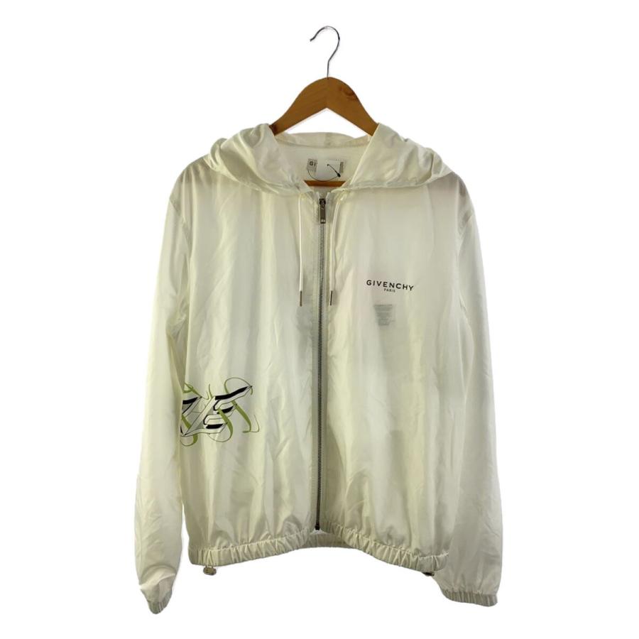 GIVENCHY◇ナイロンジャケット/50/ナイロン/ホワイト/BM00C412SZ/Peony