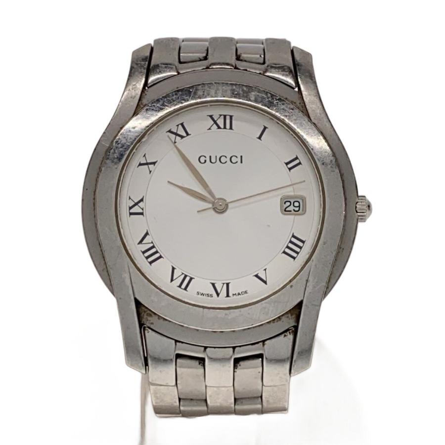 GUCCI 時計 シルバー 5500L 楽天市場】グッチ 腕時計 ステンレススチール 5500L クオーツ