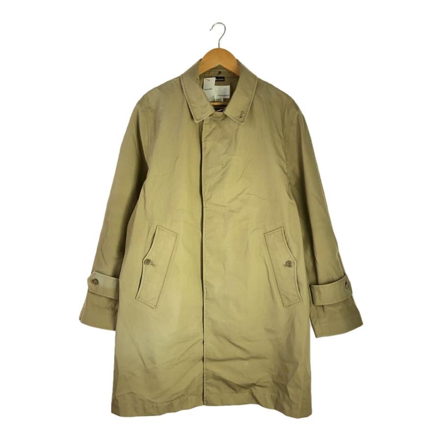 nanamica◇ステンカラーコート/M/ゴアテックス/キャメル/GORE-TEX/襟