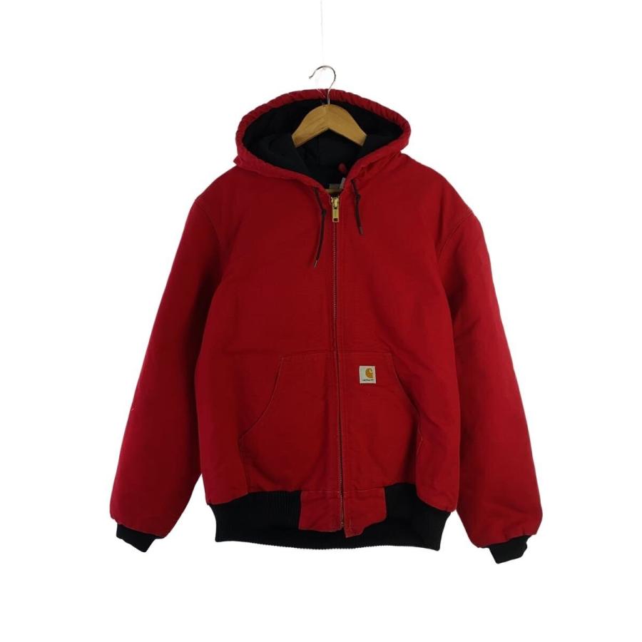 Carhartt◇ジャケット/M/コットン/レッド/J140 RED/アクティブ  