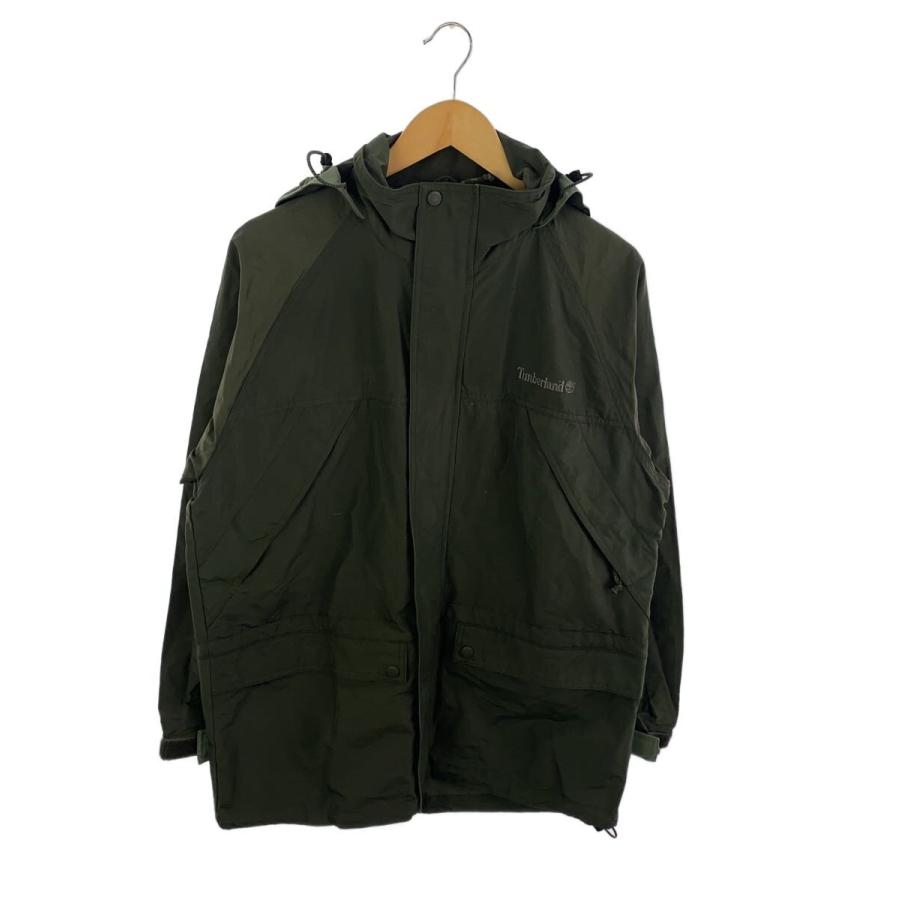 Timberland◇マウンテンパーカ/XS/ナイロン/カーキ/00s : セカンド 