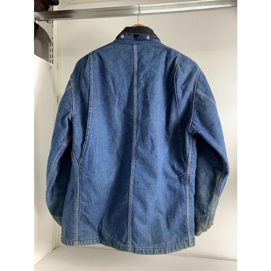 Carhartt◇カバーオール/40/デニム/インディゴ/チョアコート/星タグ