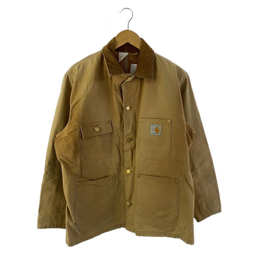 美品！星タグ！ Carhartt カーハート カバーオール チョアコート Carhartt◇カバーオール/42/コットン/キャメル/チョアコート/星