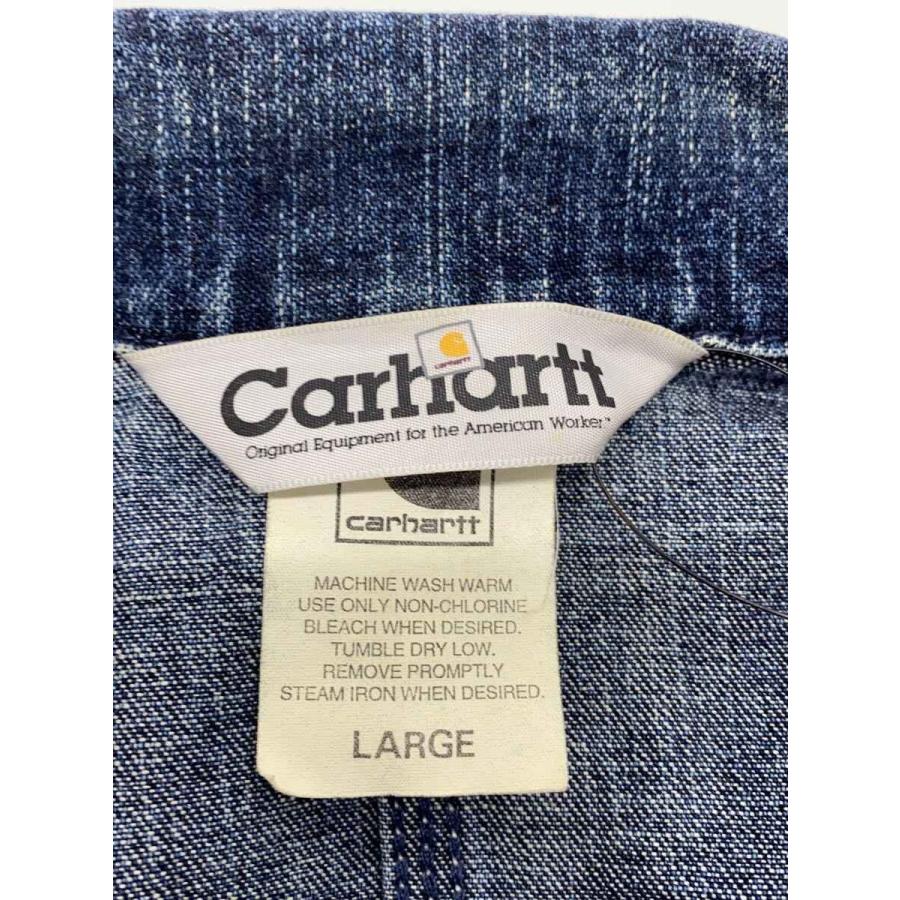 Carhartt◇カバーオール/L/デニム/IDG/00108-93 : セカンドストリート