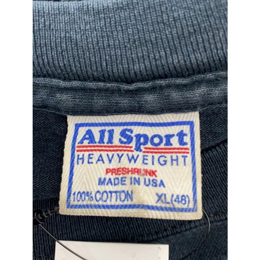 All Sport◇長袖Tシャツ/XL/コットン/ブラック/無地/WEST COAST