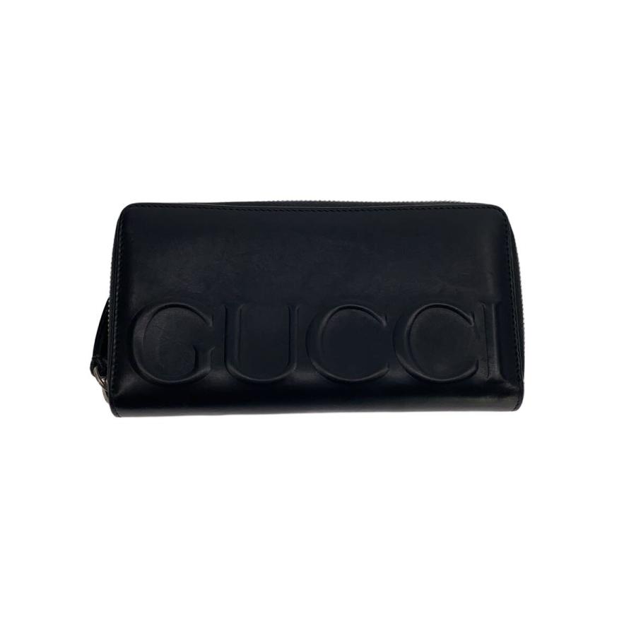 GUCCI ブラック 長財布 GUCCI◇長財布/レザー/ブラック/レディース/421848 : セカンド
