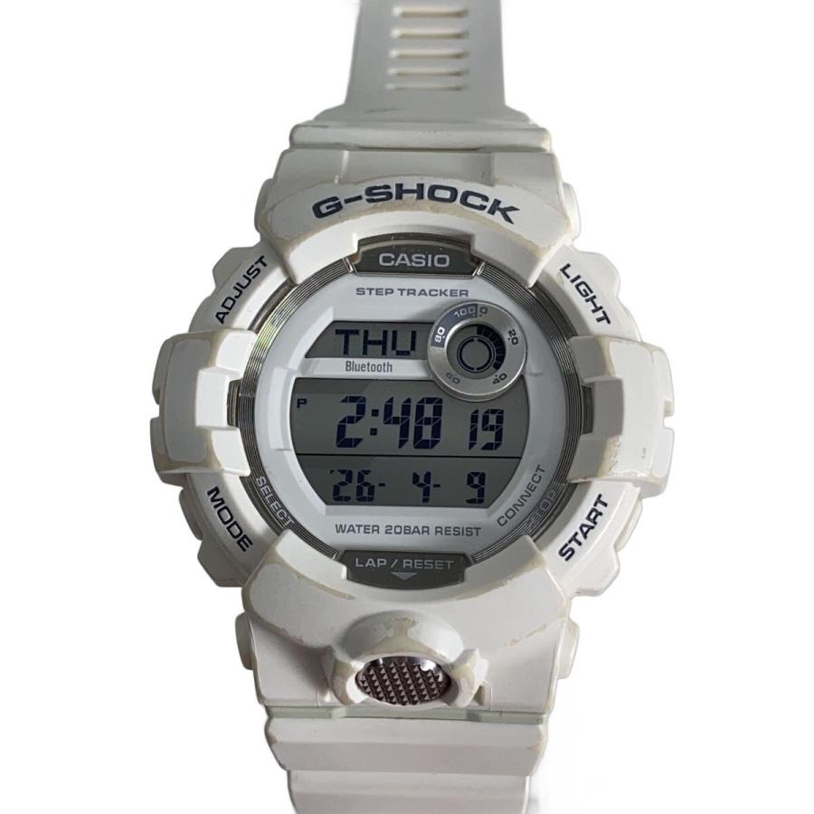 新品未使用　G-SHOCK デジタル腕時計 ホワイト CASIO◇クォーツ腕時計・G-SHOCK/デジタル/ホワイト : セカンド