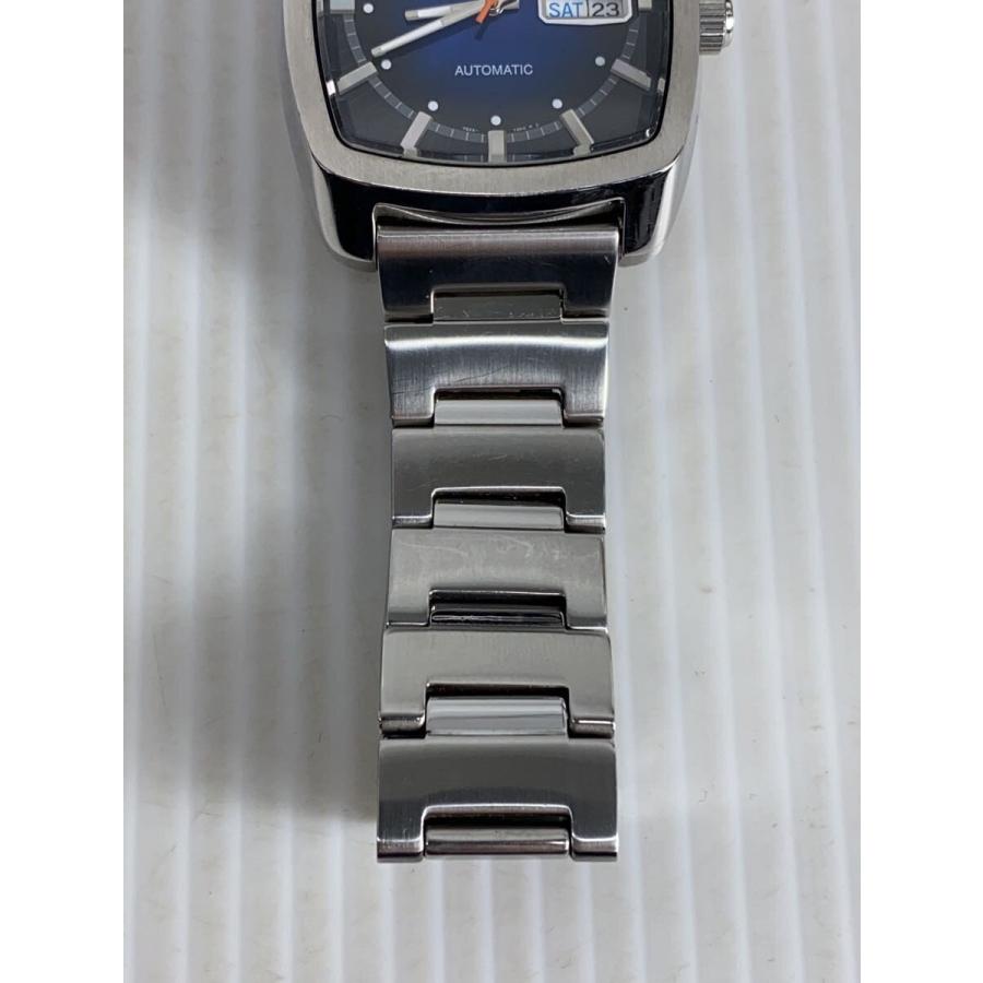SEIKO 自動巻き シルバー 時計 SEIKO◇自動巻腕時計/アナログ/ブルー/シルバー/7S26-04V0