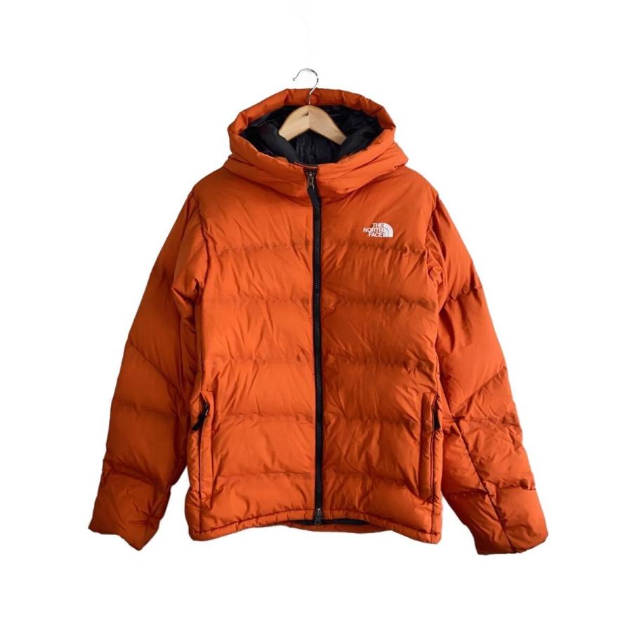 THE NORTH FACE◇BELAYER PARKA_ビレイヤーパーカ/M/ナイロン/オレンジ 