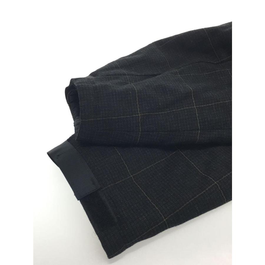 BARENA チェックコート BARENA◇チェック柄リバーシブルナイロンミリタリーコート/46/ウール