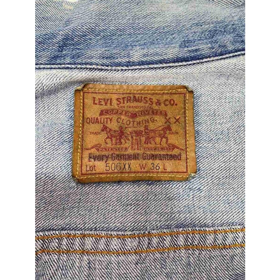 Levi’s リーバイス　506XX 米国製　Size 48バレンシア Levi's◇506XX/USA製/バレンシア工場/Gジャン/36/デニム/IDG/705060121
