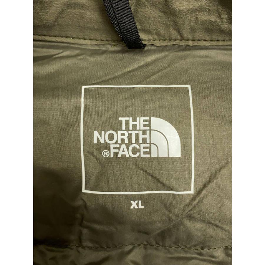 THE NORTH FACE◇ダウンジャケット/XL/ナイロン/KHK/NY82579R/レッド