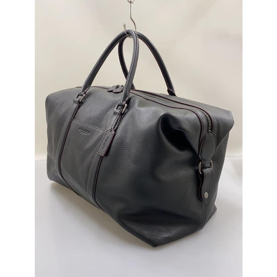 COACH◇ボストンバッグ/レザー/BLK/無地/F75715// : セカンド