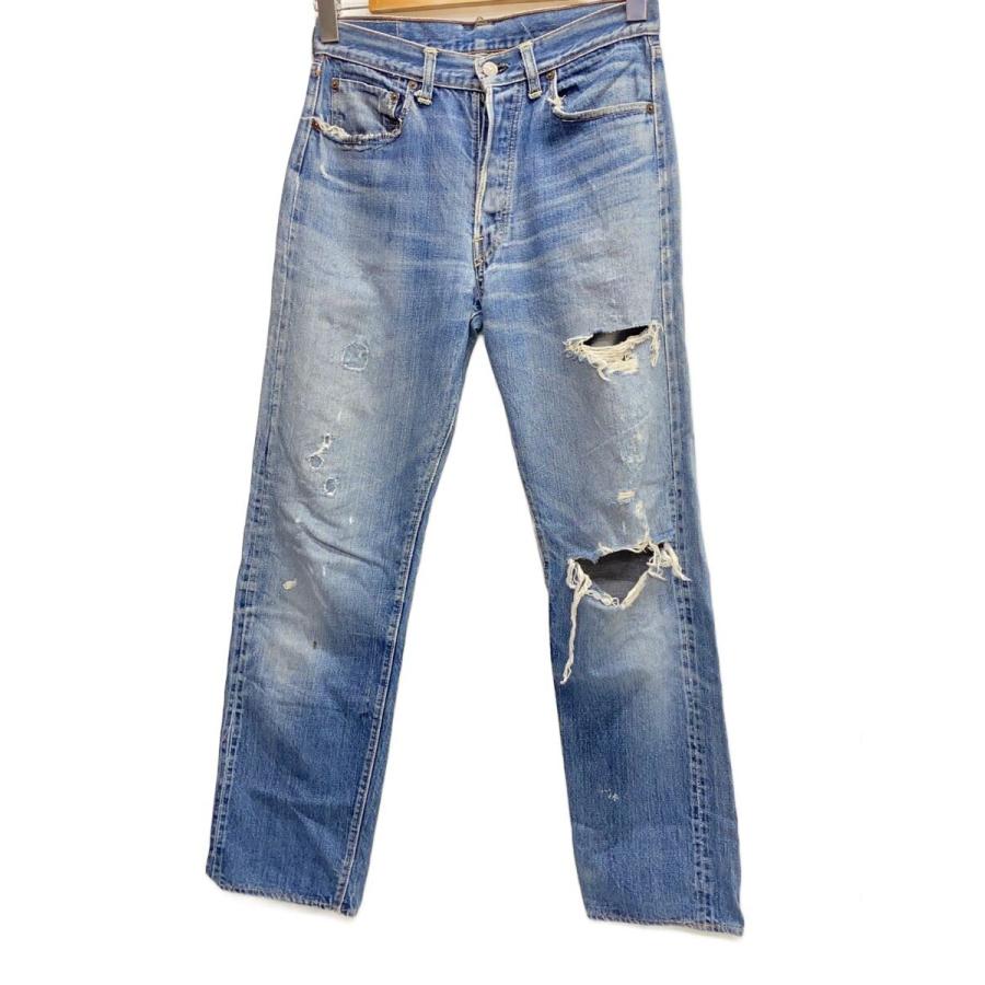 60s Levi's 501 BIG E ボタン裏刻印4 30インチ Levi's◇60s/501/ビッグEモデル/ボタン裏4/平行ステッチ/デニム/IDG