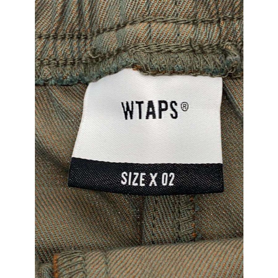 WTAPS◇SEAGULL 02/2/ポリエステル/KHK/無地/211TQDT-PTM04