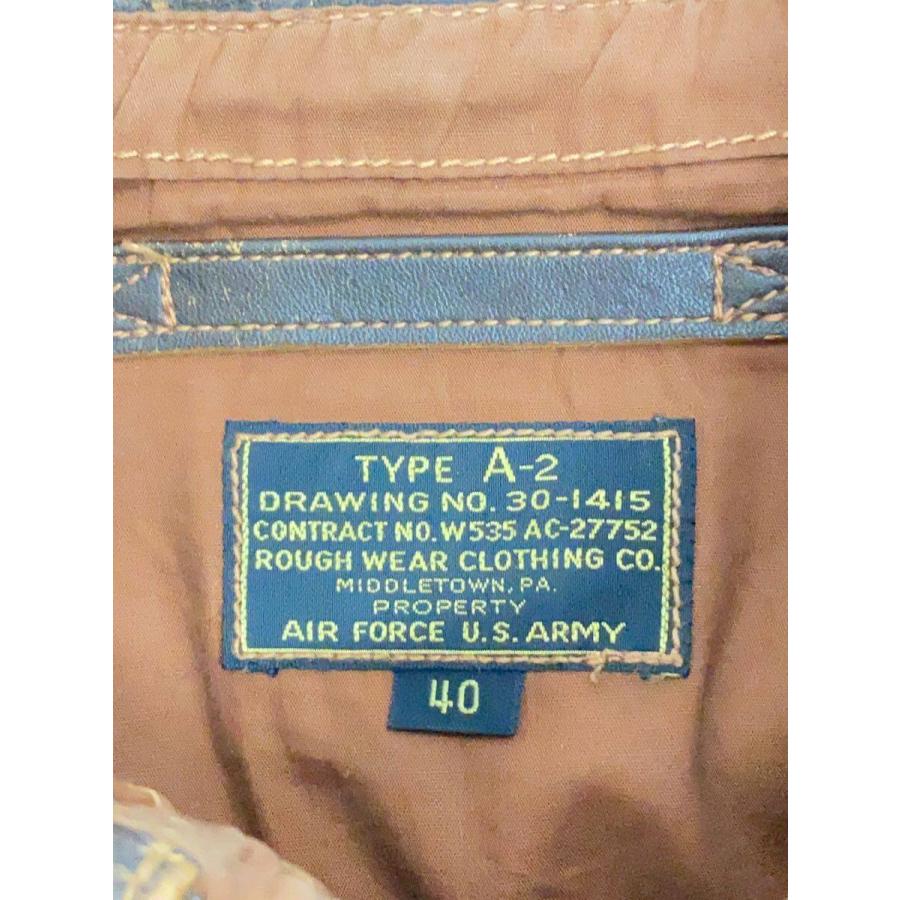 THE REAL McCOY'S◇A-2/ROUGH WEAR/実名復刻/フライトジャケット/40