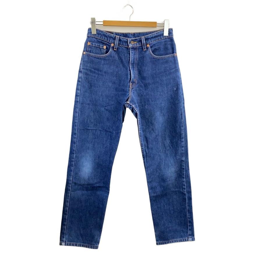Levi's◇90S/USA製/ボタン裏501/W32L34/デニム/IDG/無地/510