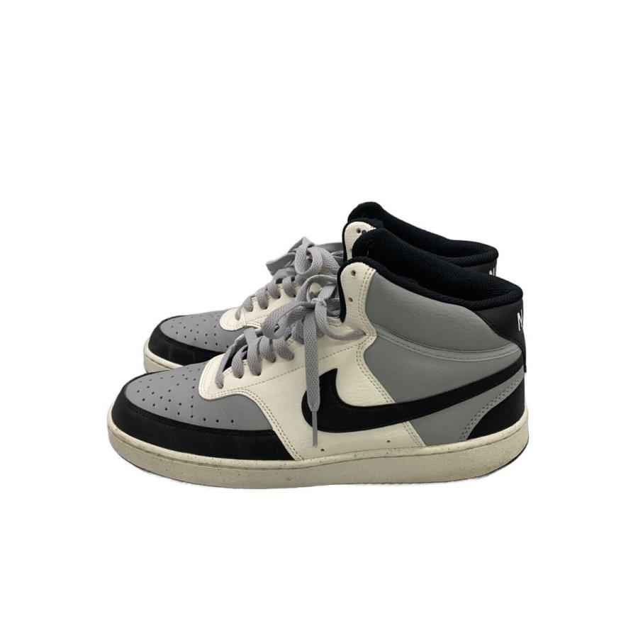 NIKE◇COURT VISION MID NN_コート ビジョン ミッド NN/28cm/GRY